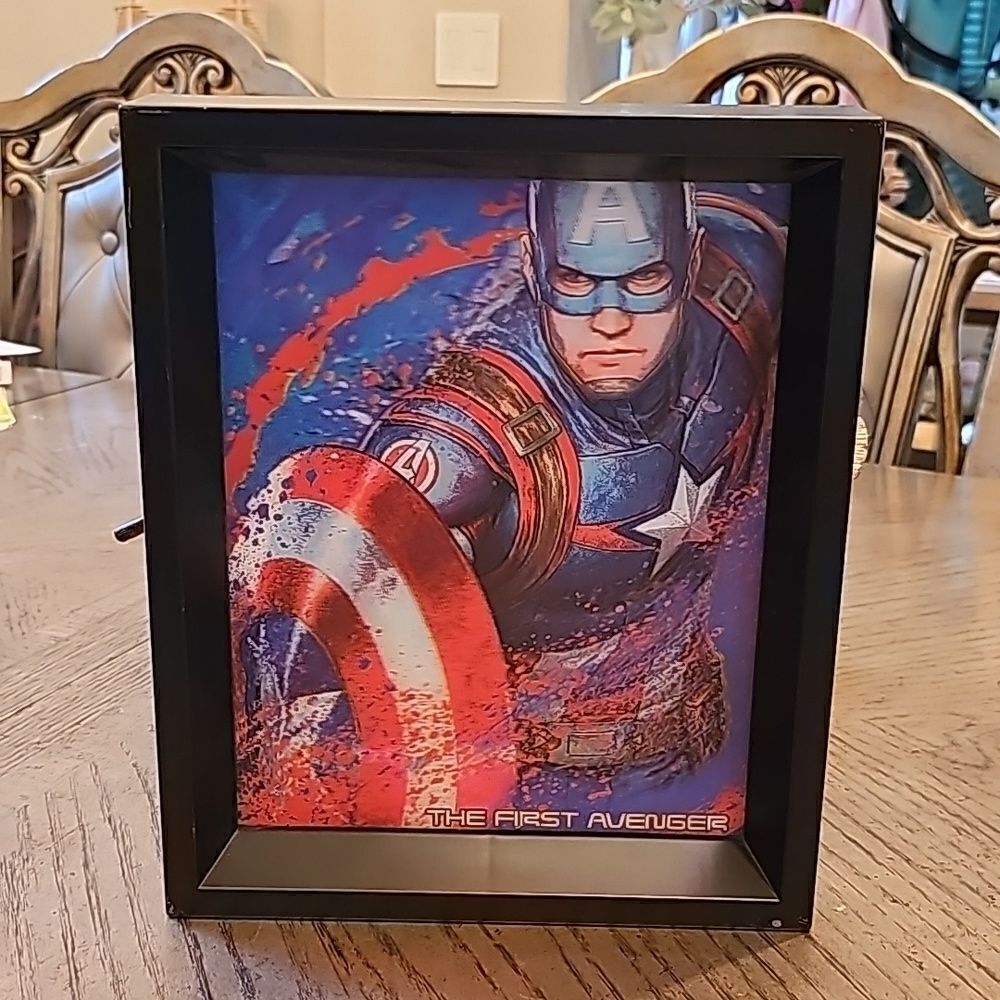 The first avengers 3D wall art